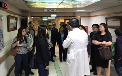 2016/11/17 Dr. Rodney Dofitas 等人領團參訪(Philippine General Hospital)