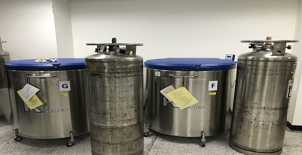 人體生物資料庫儲存室(一)液態氮桶��