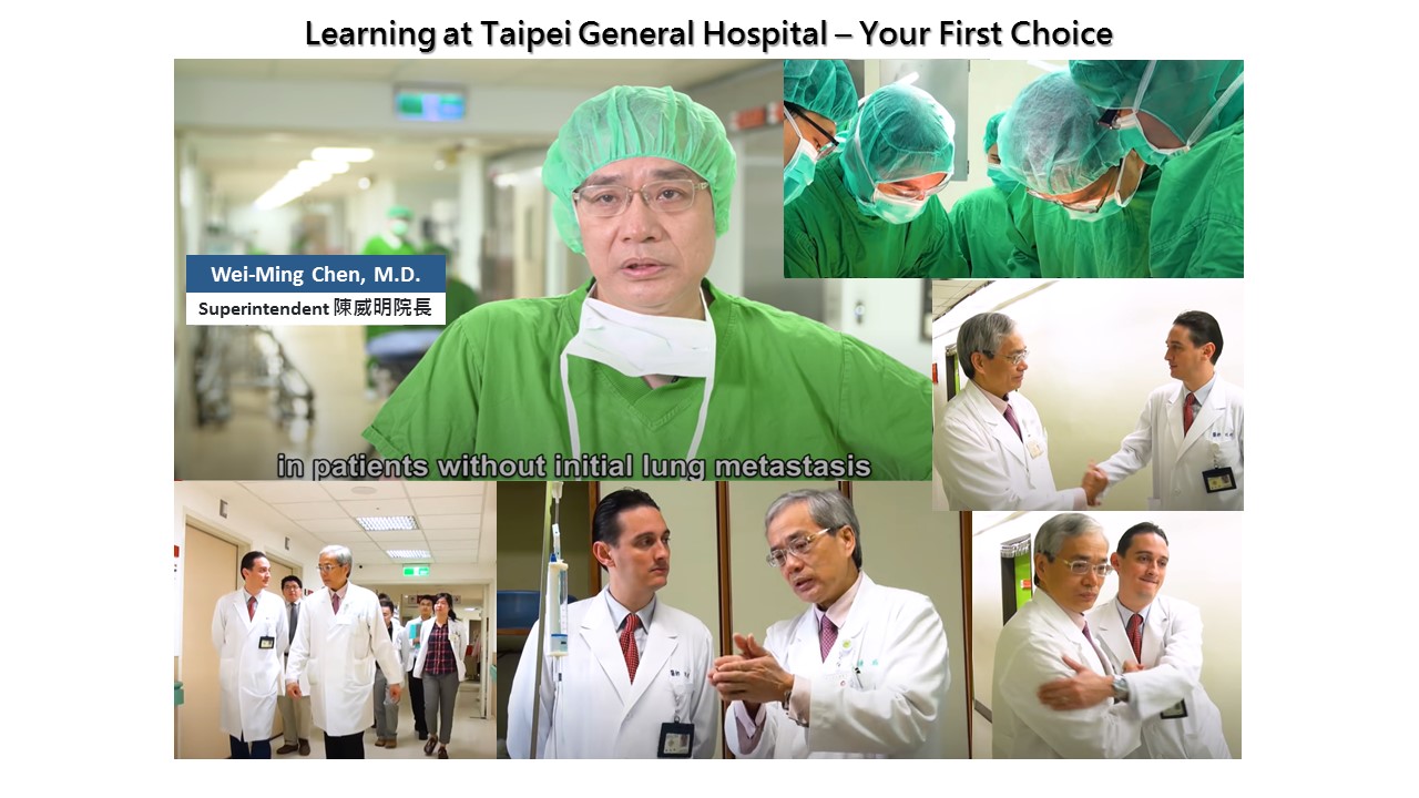 Learning at Taipei General Hospital – Your First Choice
��