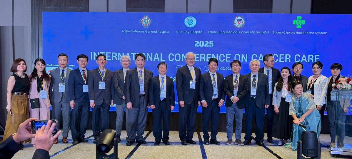 「2025年國際癌症研討會」由台北榮總國際醫療中心，結合高雄醫大附設中和紀念醫院、秀傳醫療體系及越南大水鑊醫院共同舉辦。