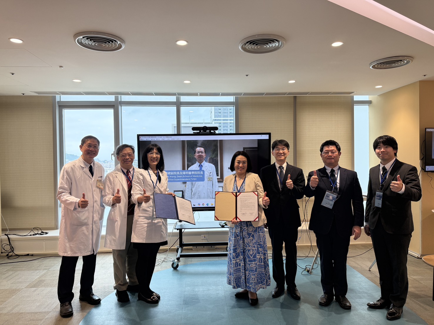 臺北榮總與日本弘前大學