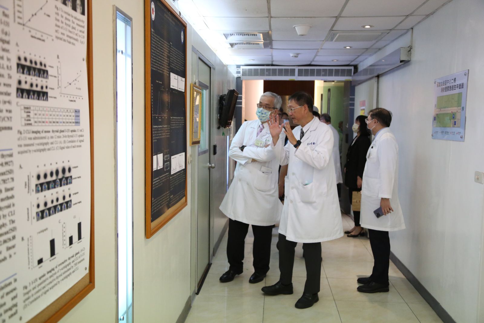 核醫精準醫療中心 2F文物展覽室門口